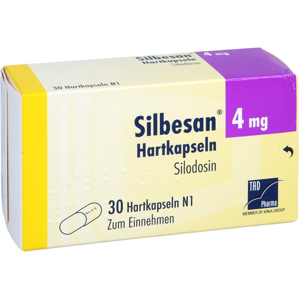Das Produktfoto zeigt Silbesan 4 Mg Hartkapseln (30 stk) PZN 16205945