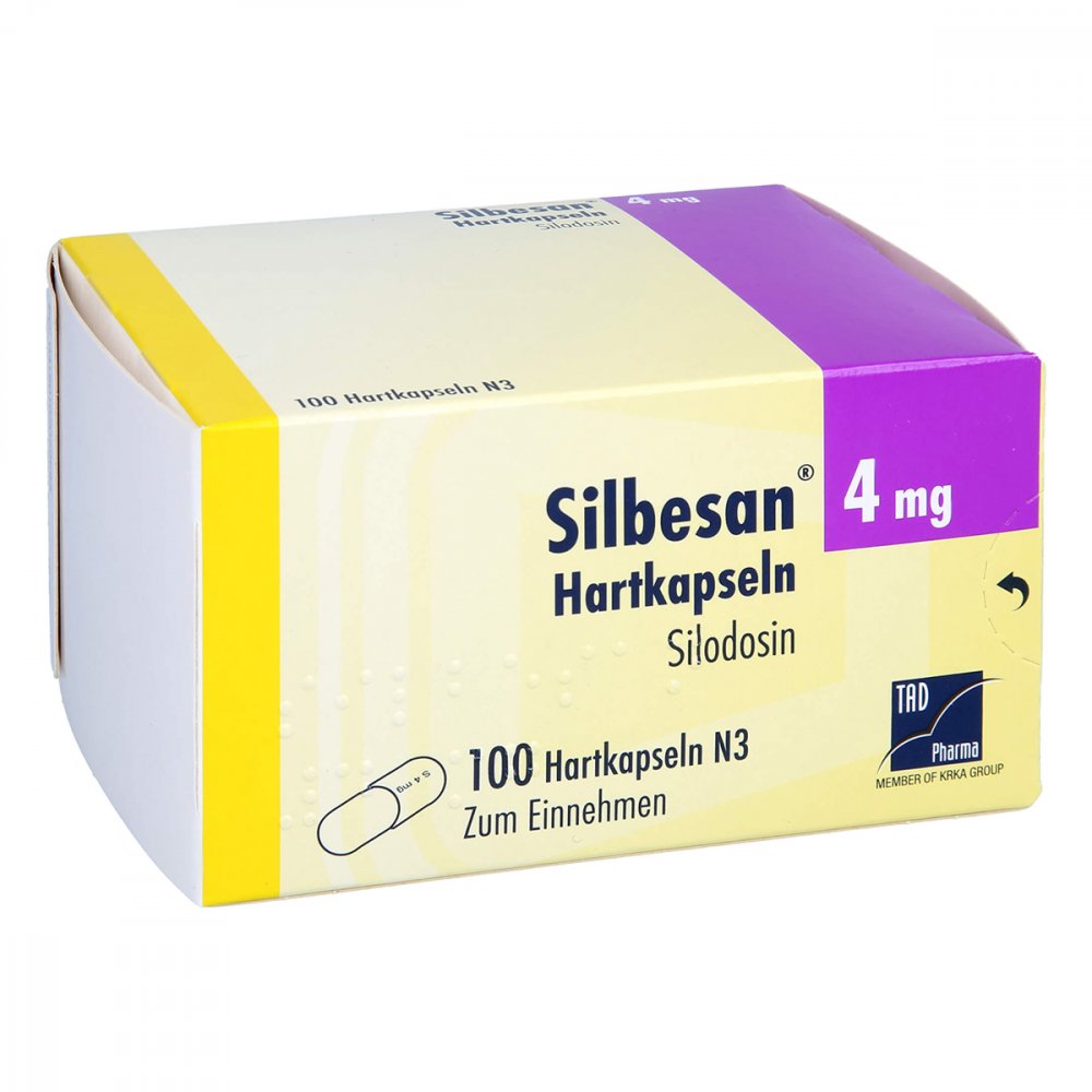 Das Produktfoto zeigt Silbesan 4 Mg Hartkapseln (100 stk) PZN 16205968