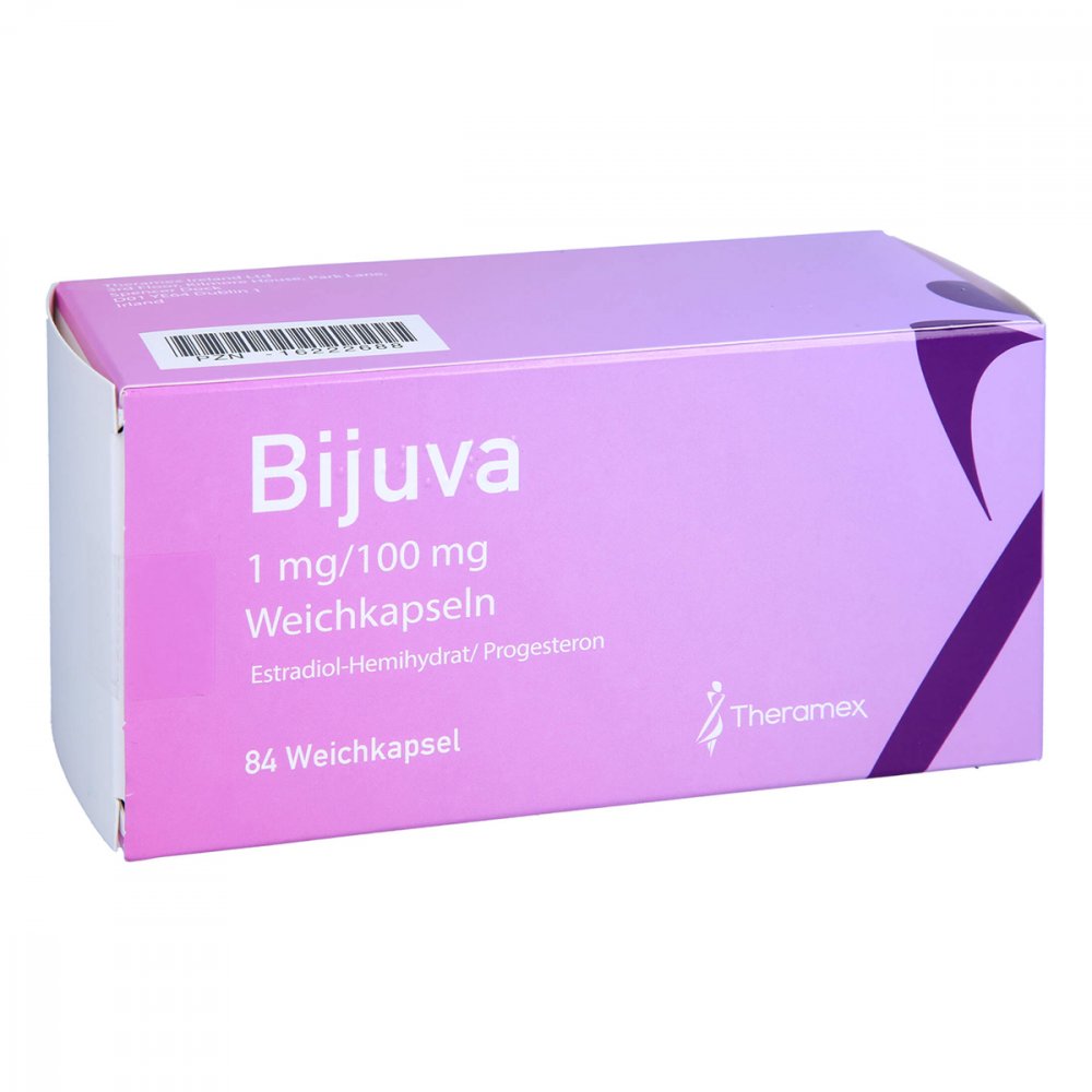 Bijuva 1 Mg/100 Mg Weichkapseln (84 stk)