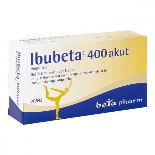 Ibubeta 400 Akut Filmtabletten (30 stk)