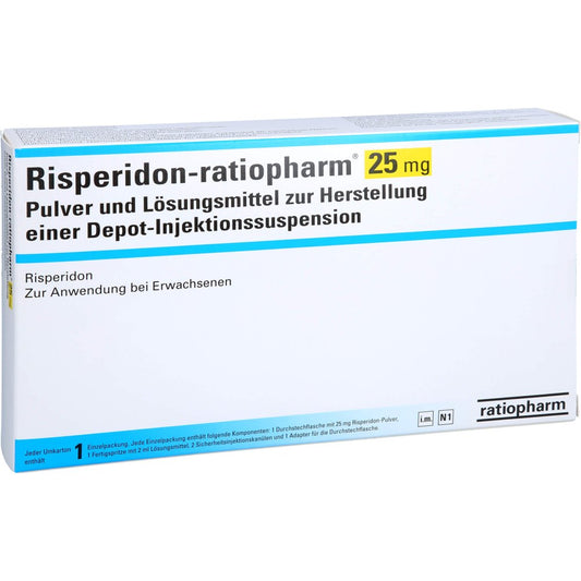 Risperidon-Ratiopharm 25mg P.U.Lm H.Dep.-Inj.-S. (1 stk)