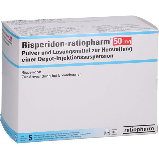 Risperidon-Ratiopharm 50mg P.U.Lm H.Dep.-Inj.-S. (5 stk)
