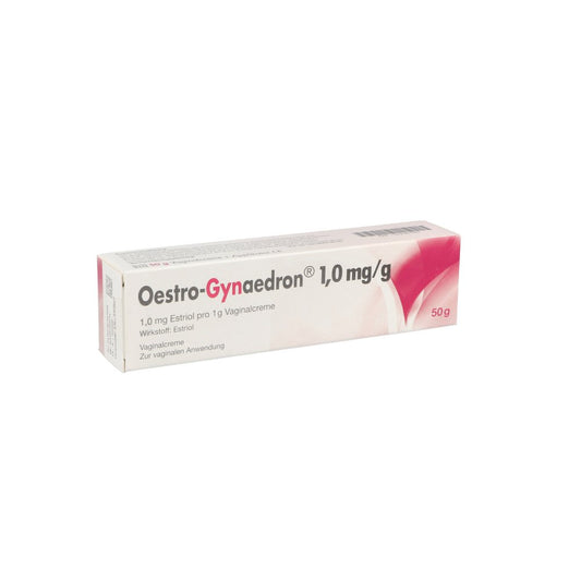 Das Produktfoto zeigt Oestro-Gynaedron 1,0 Mg/G Vaginalcreme (50 g) PZN 16236785
