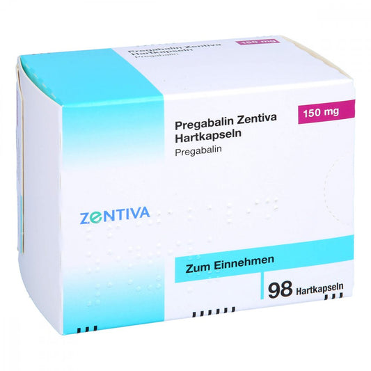 Pregabalin Zentiva 150 Mg Hartkapseln (98 stk)