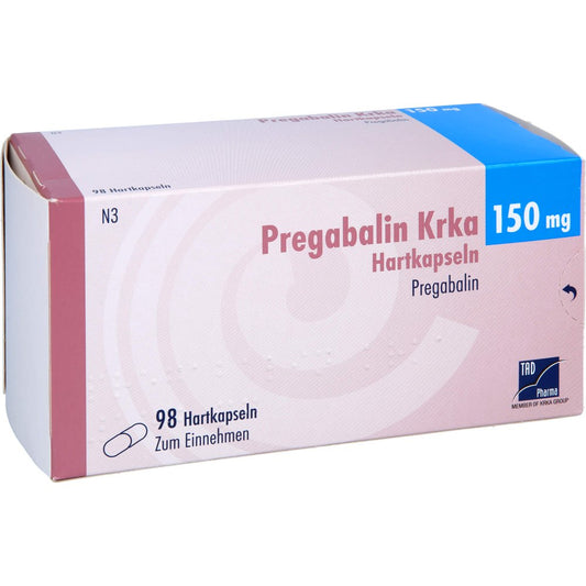 Pregabalin Krka 150 Mg Hartkapseln (98 stk)
