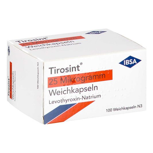 Tirosint 25 Mikrogramm Weichkapseln (100 stk)
