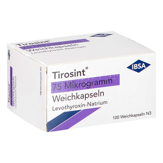 Tirosint 75 Mikrogramm Weichkapseln (100 stk)