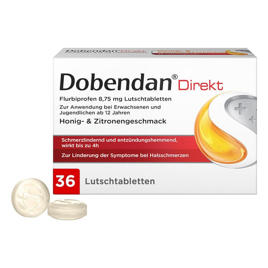Dobendan Direkt Flurbiprofen 8,75 Mg Lutschtabl. (36 stk)