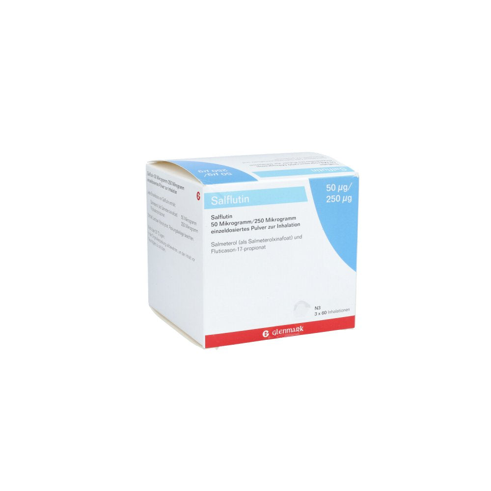 Salflutin 50 Μg/250 Μg/Dosis 3x60 Einzeld.Inh.-P. (3 stk)