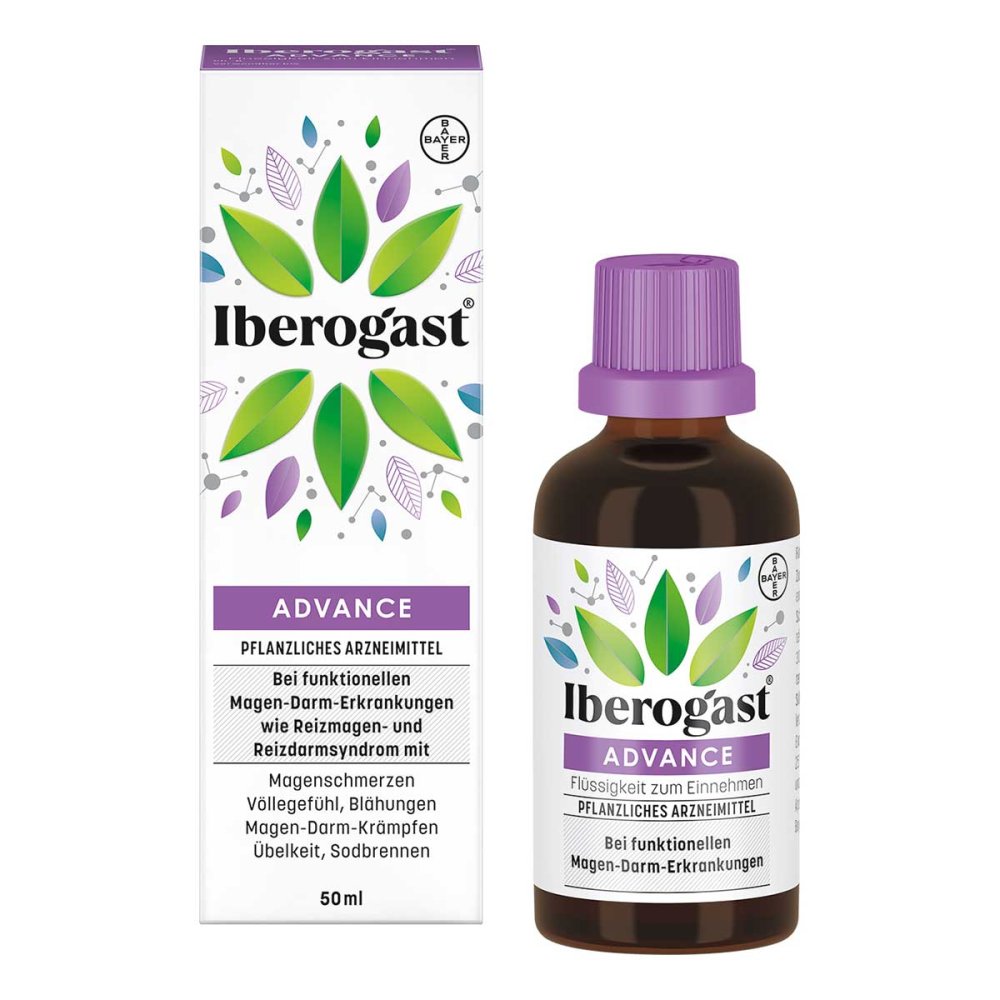 Iberogast Advance Flüssigkeit Zum Einnehmen (50 ml)