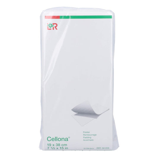 Das Produktfoto zeigt Cellona Polster 19x38 Cm (10 stk) PZN 16537245