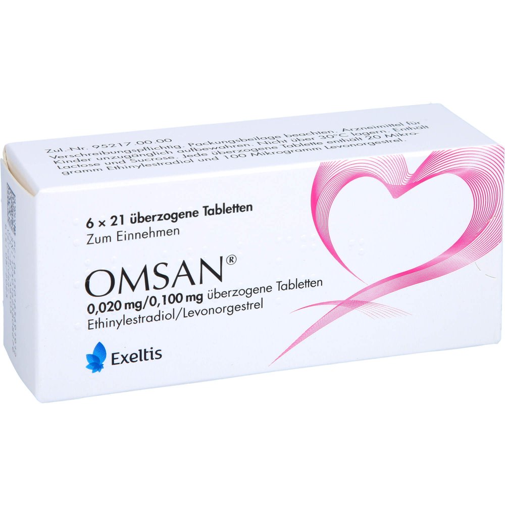 Omsan 0,02 Mg/0,1 Mg Überzogene Tabletten (6X21 stk)