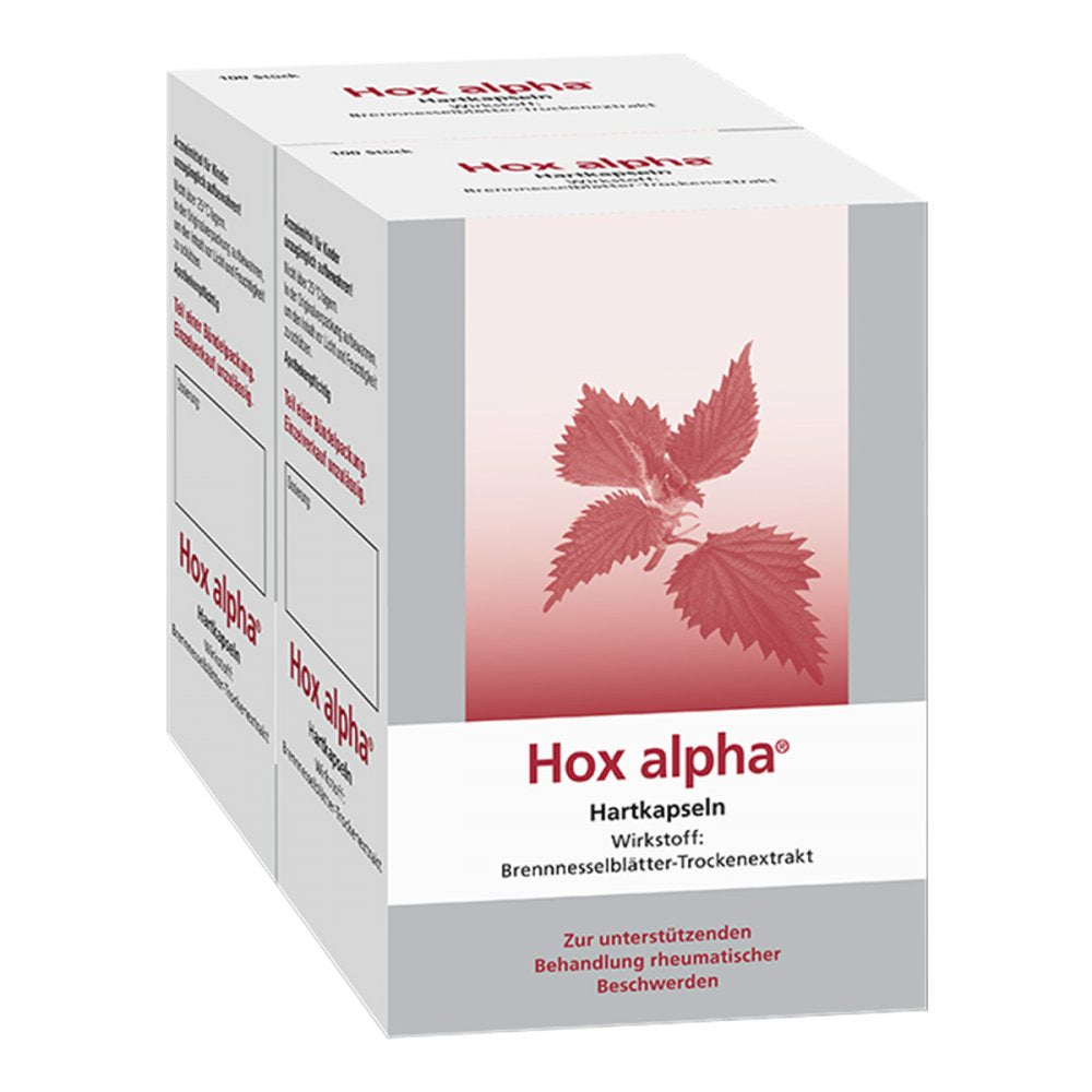 Das Produktfoto zeigt Hox Alpha Hartkapseln (200 stk) PZN 16572448