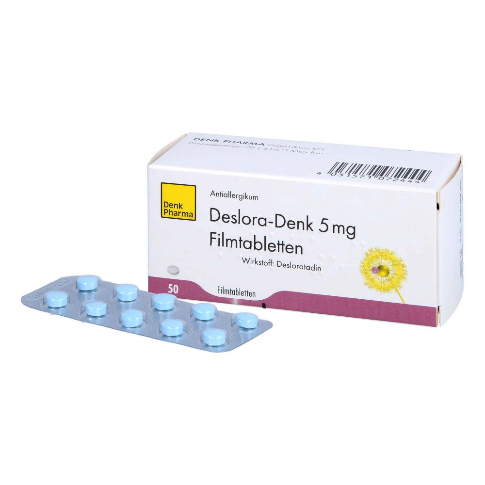 Deslora-Denk 5 Mg Filmtabletten (50 stk)