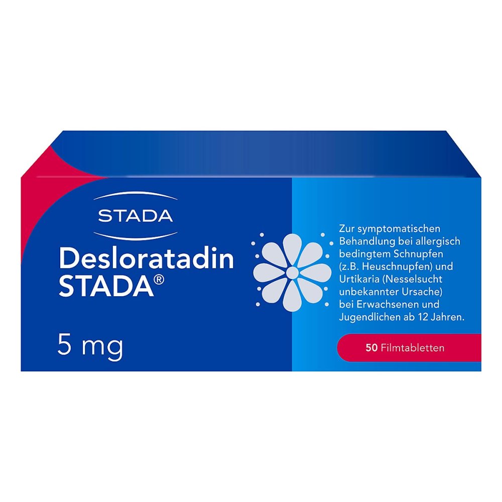 Desloratadin Stada 5 Mg Filmtabletten (50 stk)