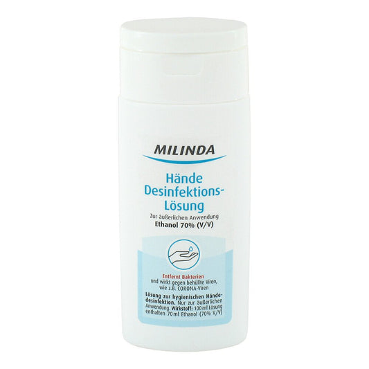 Das Produktfoto zeigt Desinfektionslösung Ethanol 70% V/V (50 ml) PZN 16612509