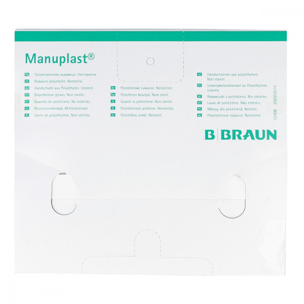 Manuplast Einmal Handschuhe Pe Gr.L (100 stk)