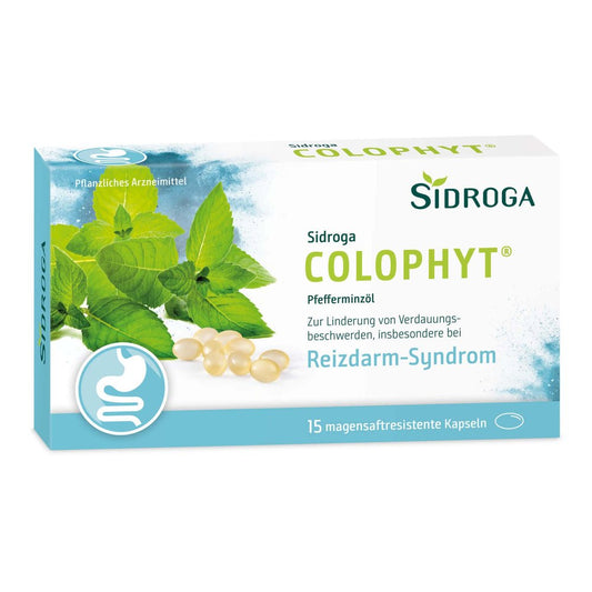 Das Produktfoto zeigt Sidroga Colophyt 182 Mg Magensaftres.Weichkapseln (15 stk) PZN 16634451