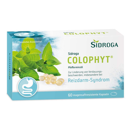 Das Produktfoto zeigt Sidroga Colophyt 182 Mg Magensaftres.Weichkapseln (60 stk) PZN 16653247
