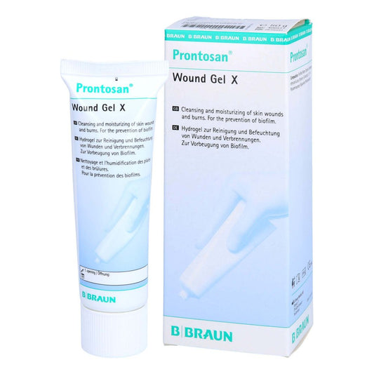 Das Produktfoto zeigt Prontosan Wound Gel X (50 g) PZN 16655861