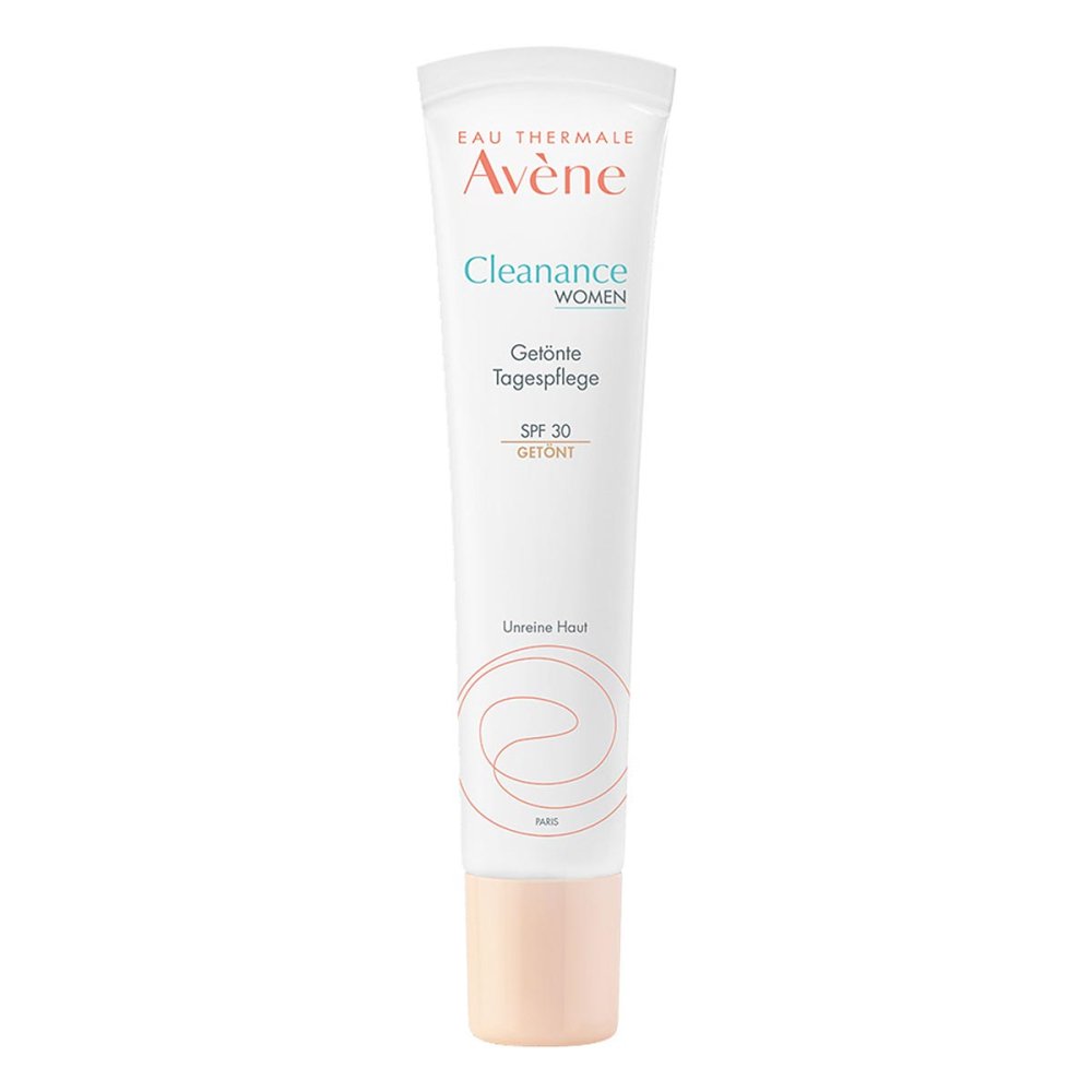 Das Produktfoto zeigt Avene Cleanance Women Getönte Tagespflege Spf30 (40 ml) PZN 16658693