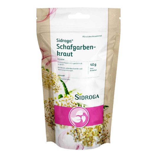 Das Produktfoto zeigt Sidroga Schafgarbenkraut (1X40 g) PZN 16663010