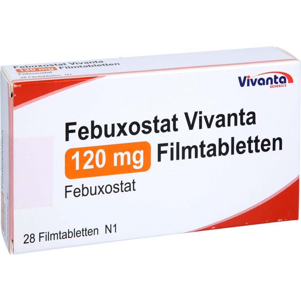 Febuxostat Vivanta 120 Mg Filmtabletten (28 stk)