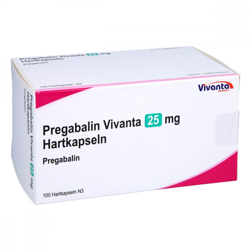 Pregabalin Vivanta 25 Mg Hartkapseln (100 stk)