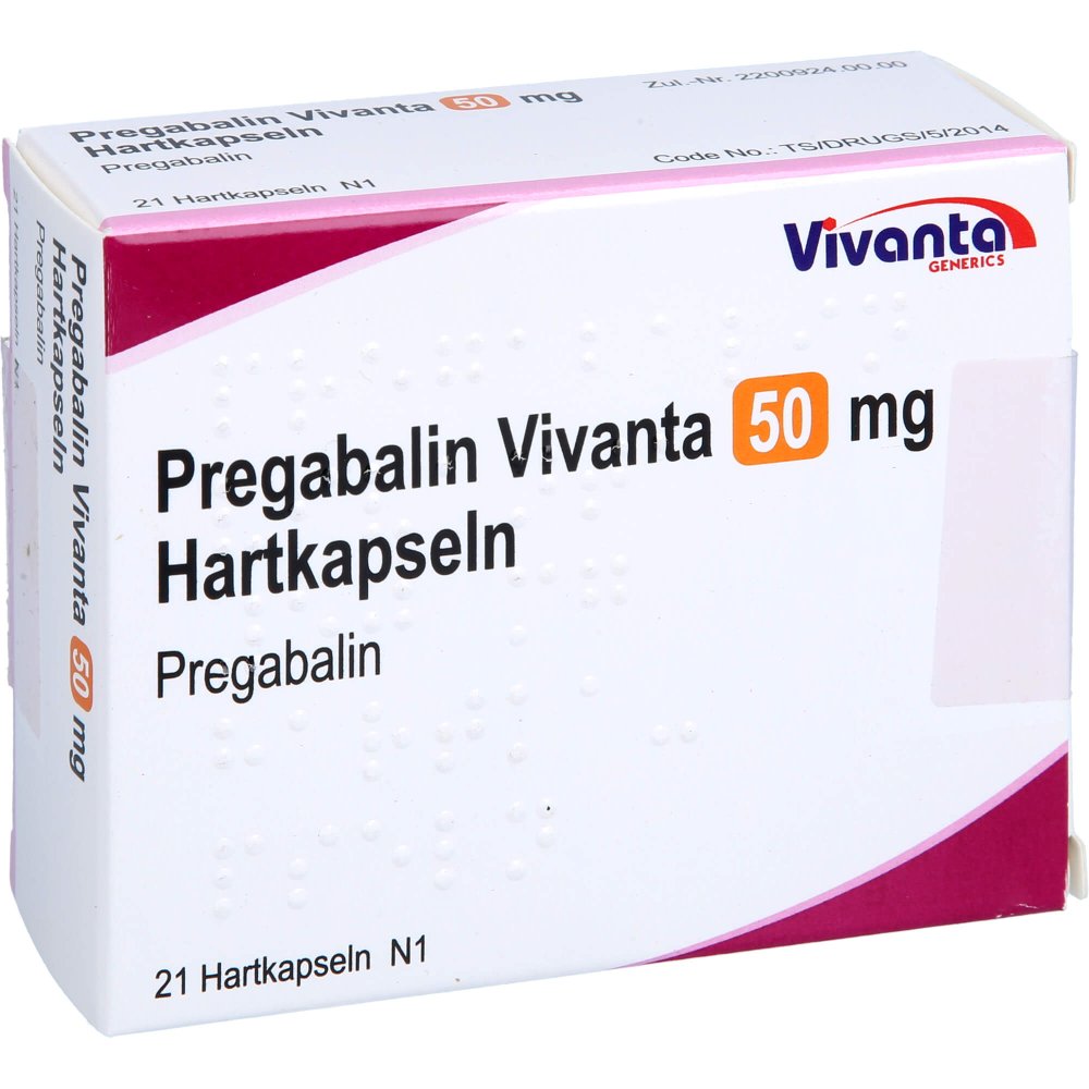 Pregabalin Vivanta 50 Mg Hartkapseln (21 stk)