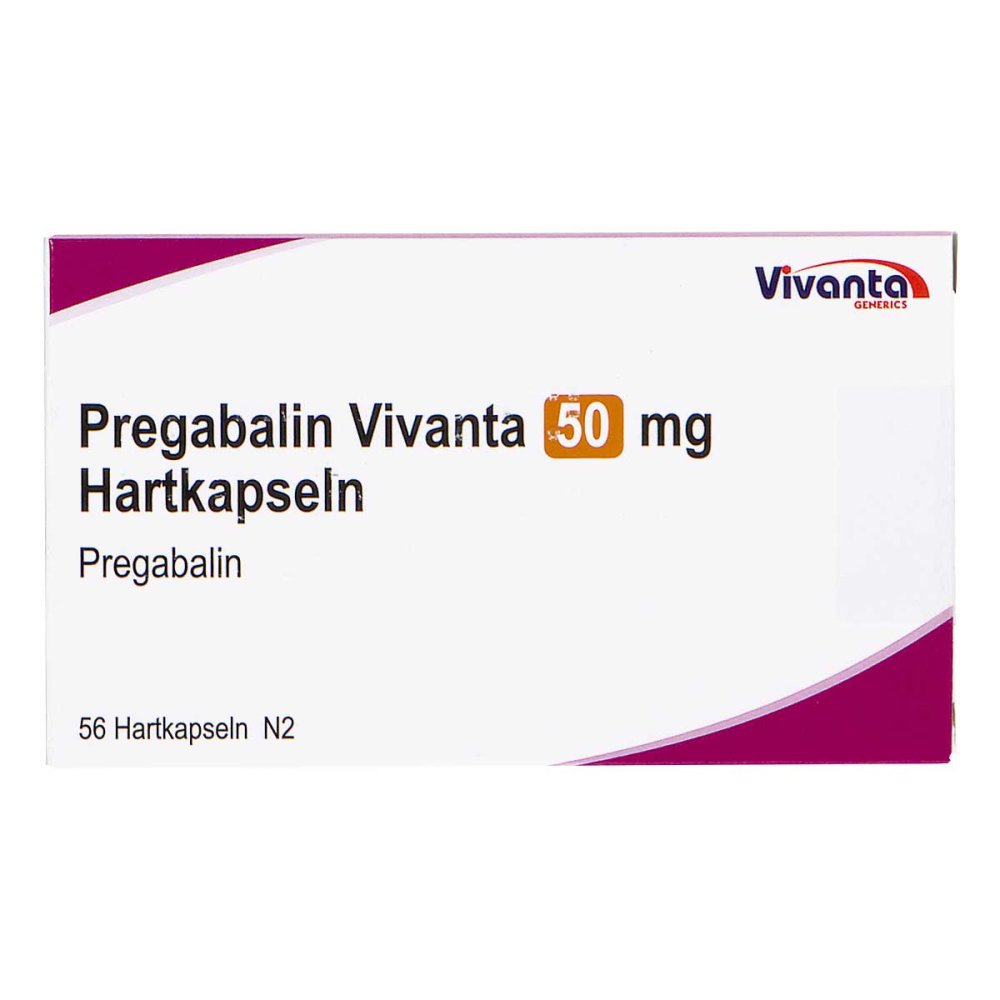 Pregabalin Vivanta 50 Mg Hartkapseln (56 stk)