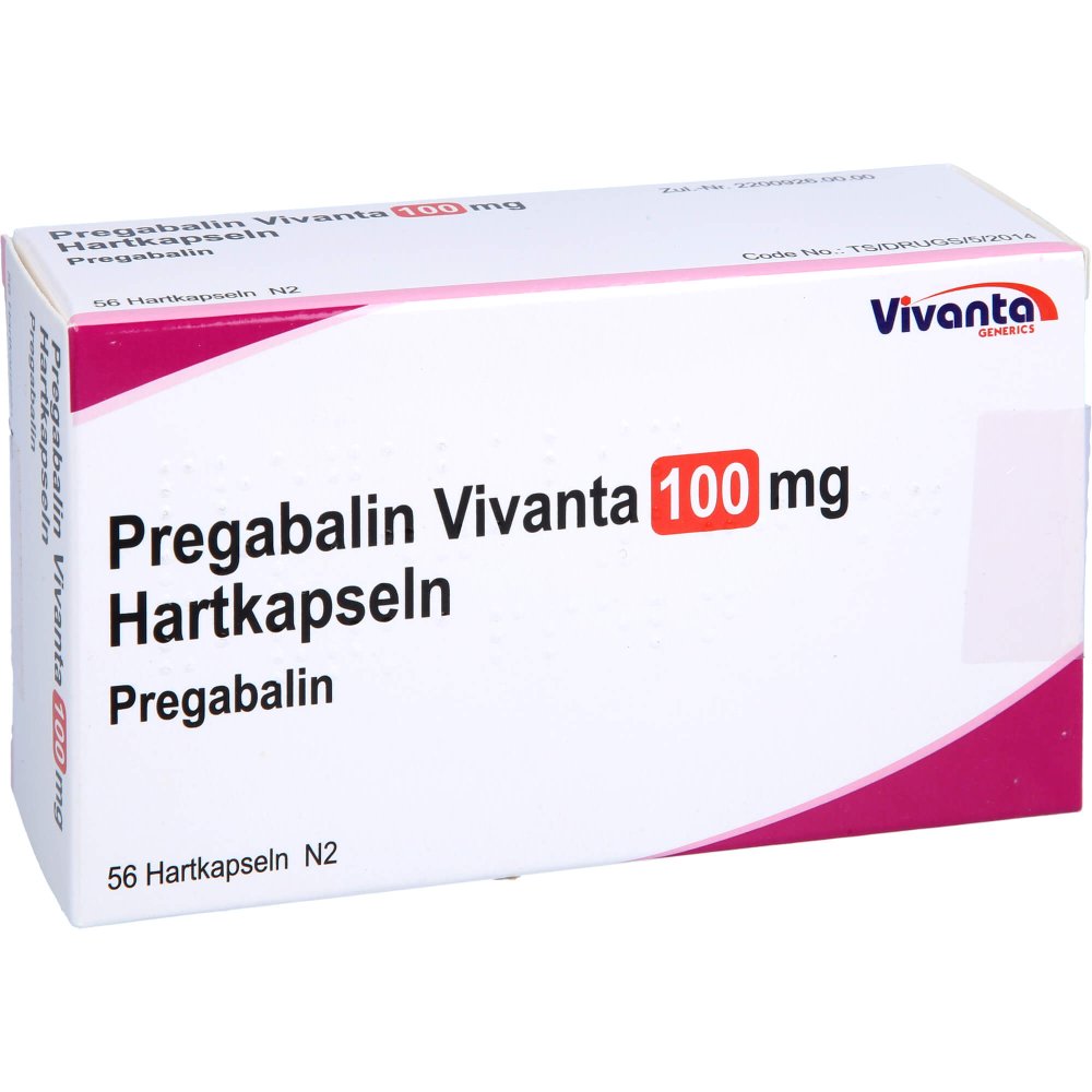 Pregabalin Vivanta 100 Mg Hartkapseln (56 stk)