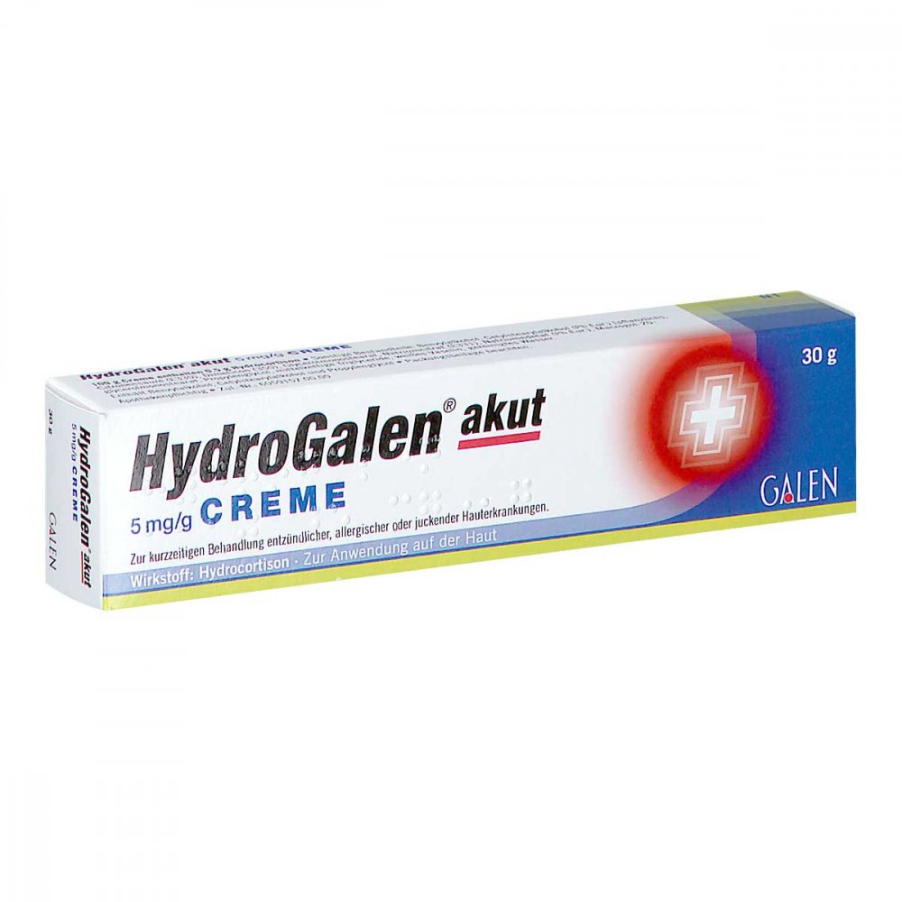 Hydrogalen Akut 5 Mg/G Creme (30 g)
