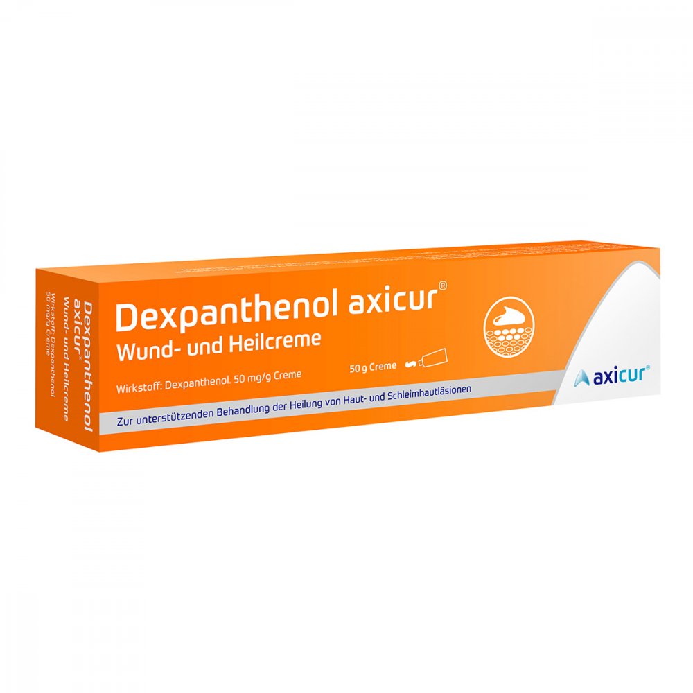 Dexpanthenol Axicur Wund- Und Heilcreme 50 Mg/G (50 g)