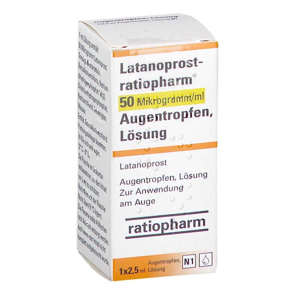 Latanoprost-Ratiopharm 50 Mikrogramm/Ml Atr Lösung (2.5 ml)
