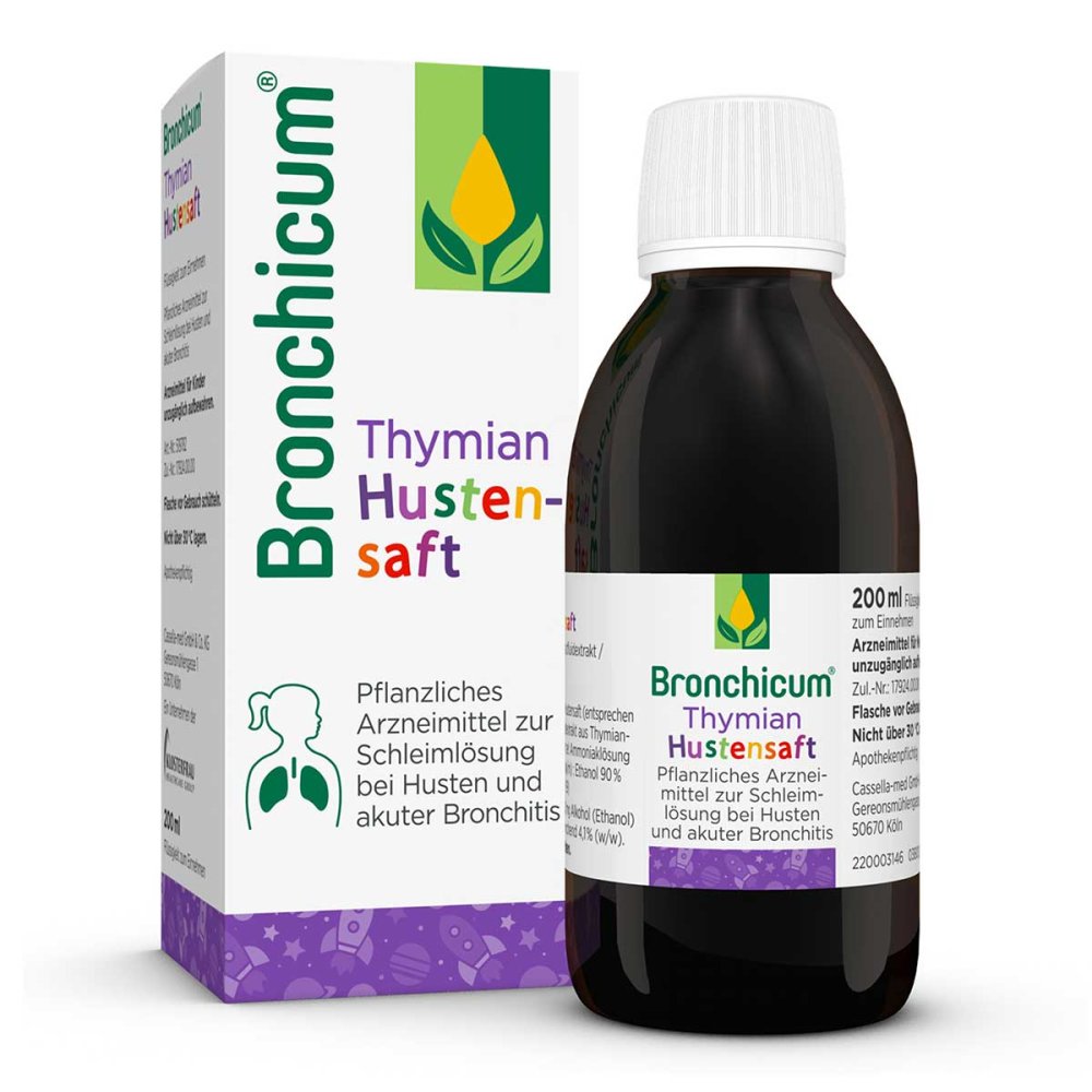 Bronchicum Thymian Hustensaft (200 ml)