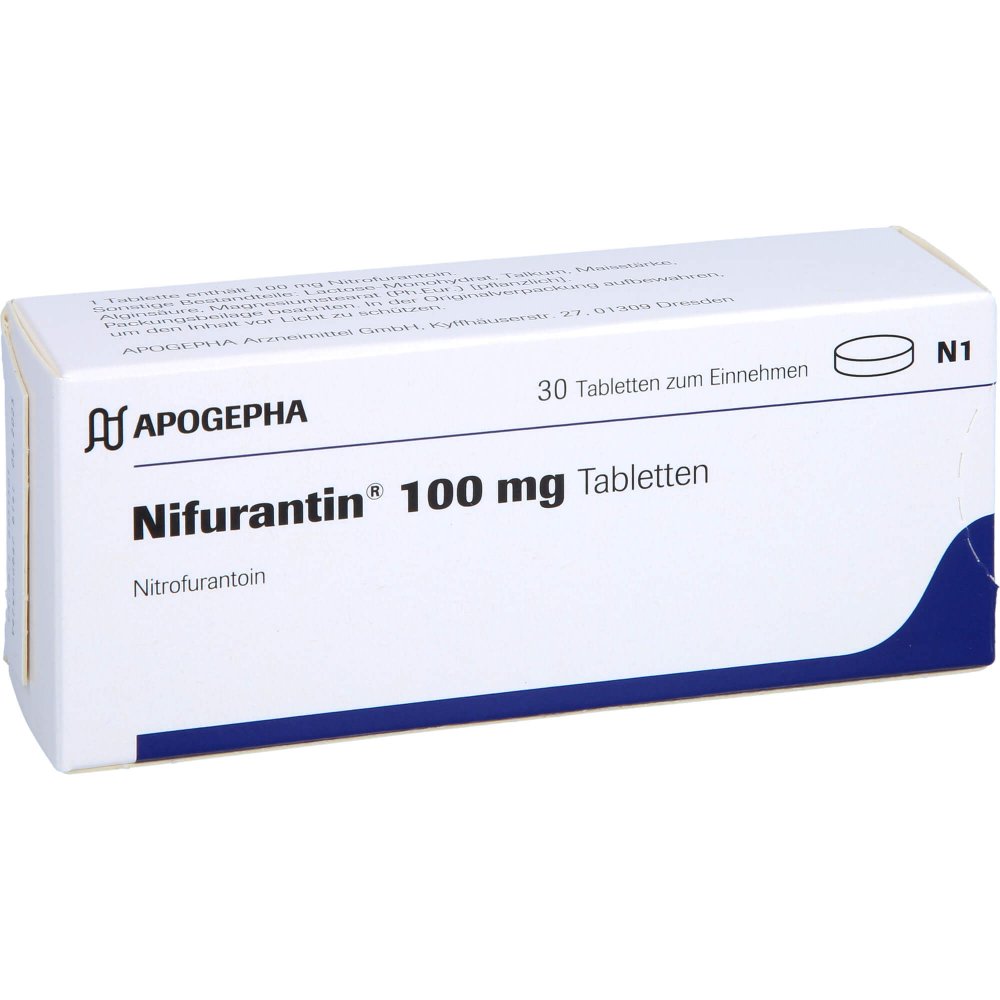 Nifurantin 100 Mg Tabletten (30 stk)