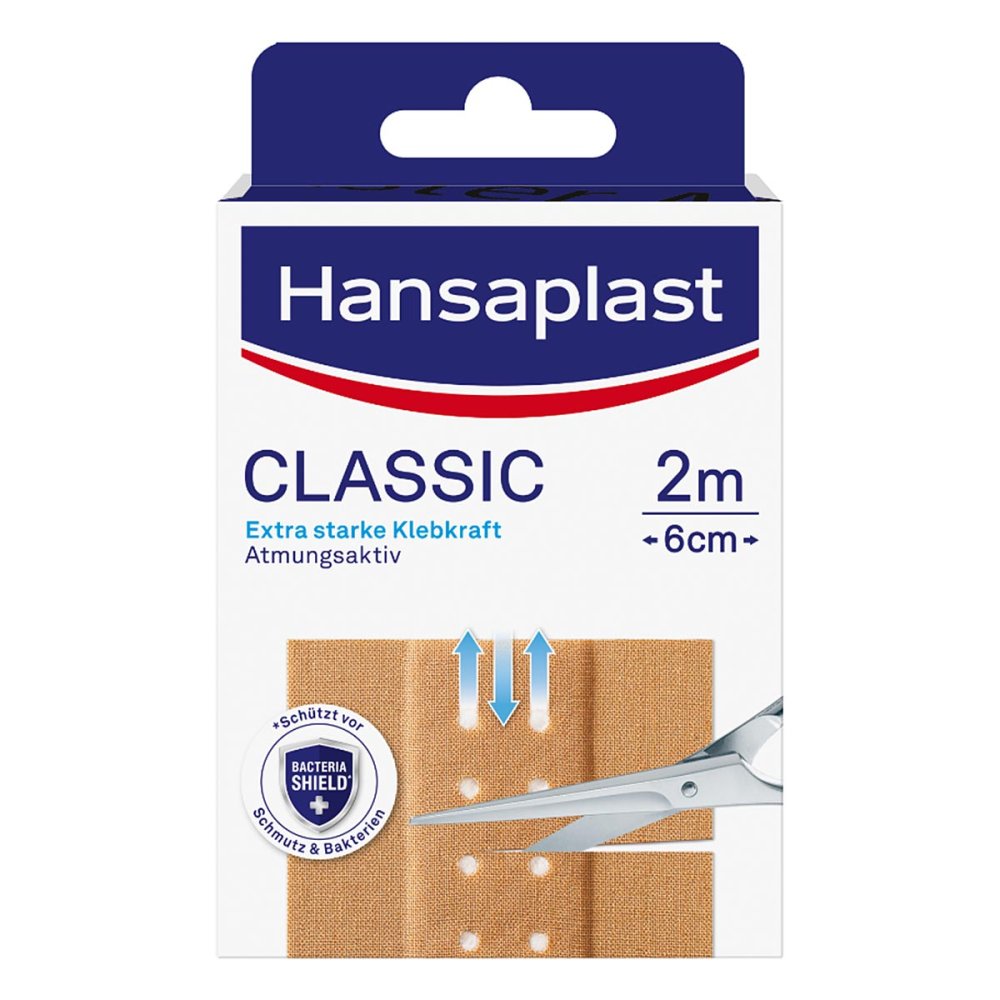 Hansaplast Classic Pflaster 6 Cmx2 M (1 stk)