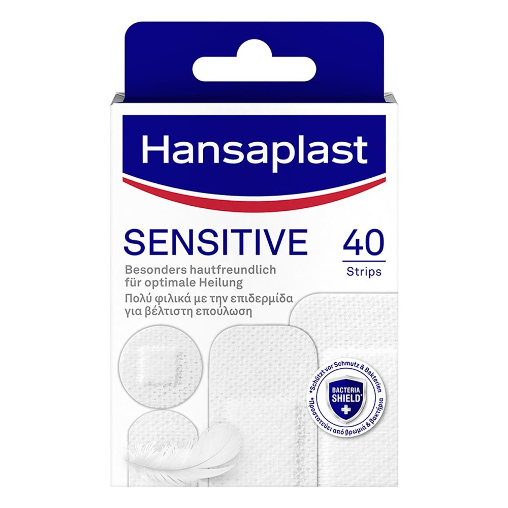 Hansaplast Sensitive Pflast.Hypoallergen Strips (40 stk)