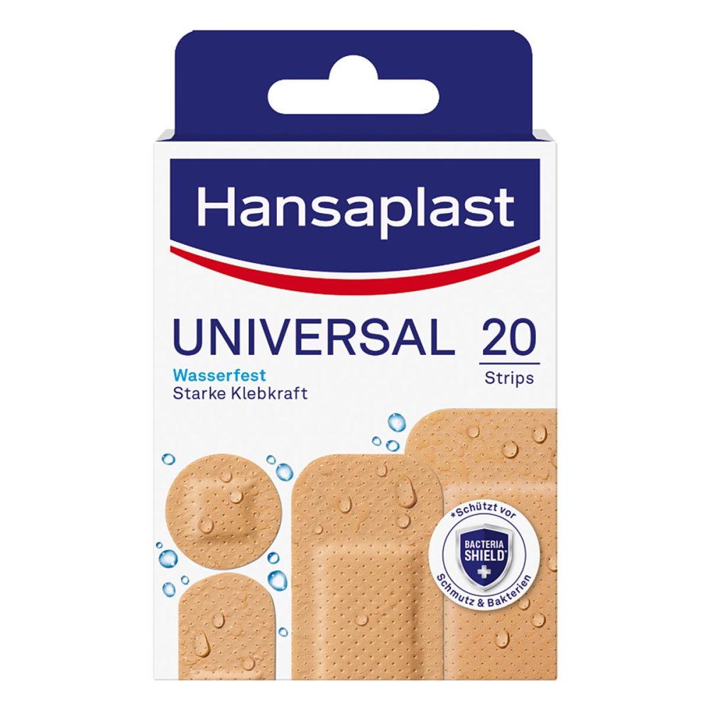 Hansaplast Universal Pflasterstrips Wasserfest (20 stk)