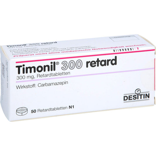 Das Produktfoto zeigt Timonil 300 Retard Tabl. (50 stk) PZN 16763355