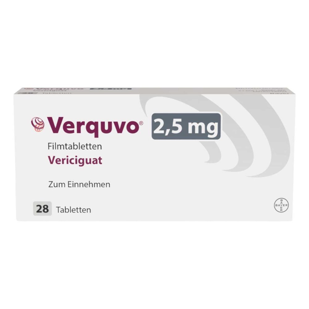 Verquvo 2,5 Mg Filmtabletten (1X28 stk)