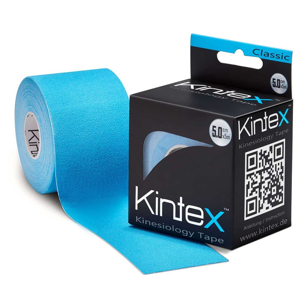 Kintex Kinesiologie Tape Classic 5 Cmx5 M Blau (1 stk)