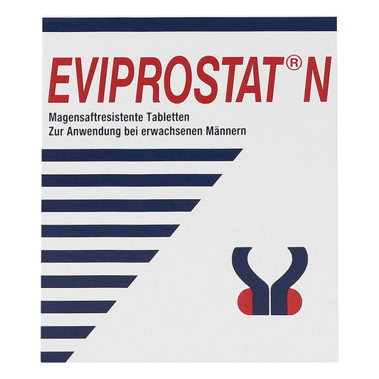 Das Produktfoto zeigt Eviprostat N Magensaftresistente Tabletten (100 stk) PZN 16779936