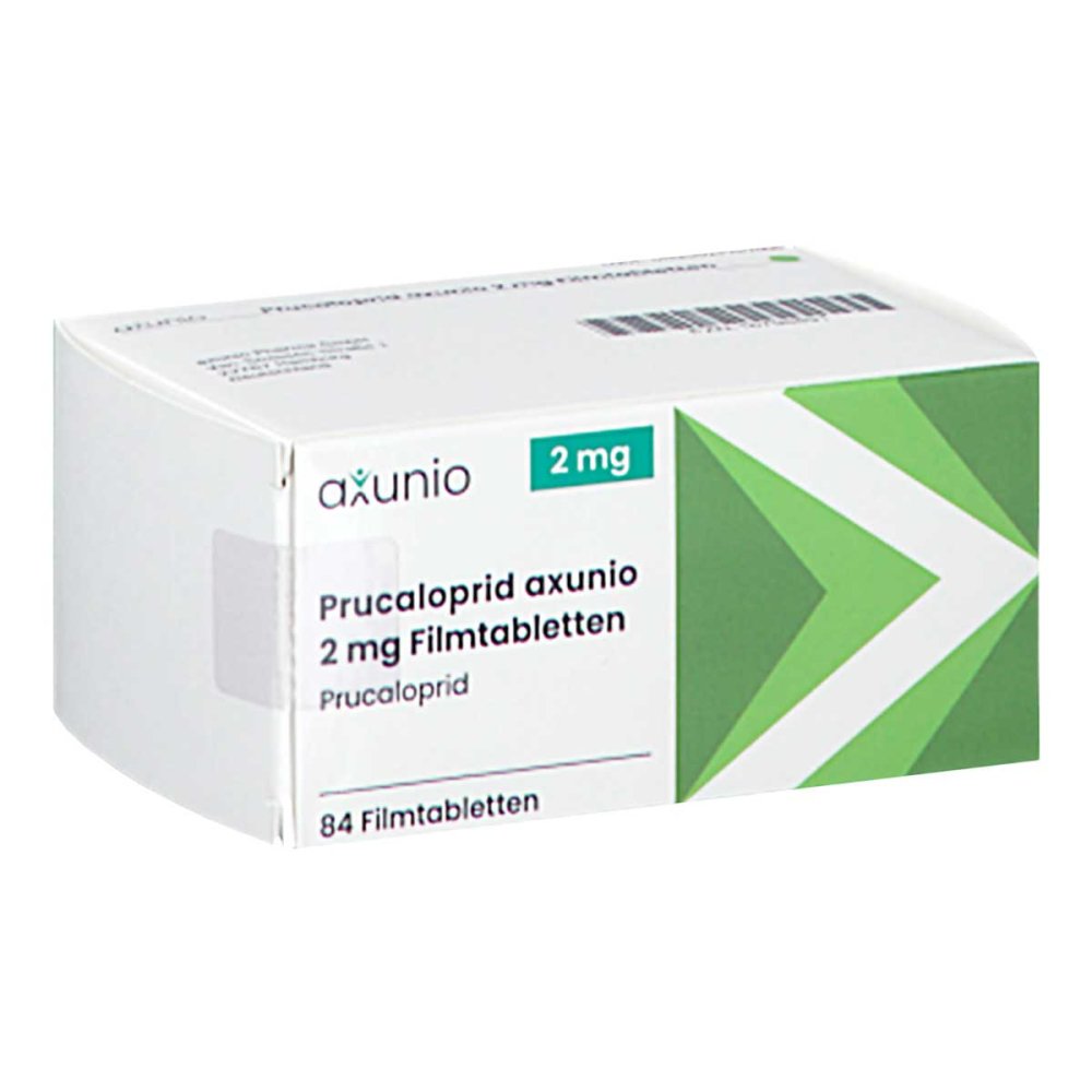Prucaloprid Axunio 2 Mg Filmtabletten (84 stk)