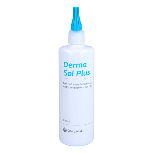 Das Produktfoto zeigt Dermasol Plus Pflasterentferner (230 ml) PZN 16811781
