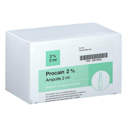 Procain Pharmarissano Ampulle 2% 2 Ml Inj.-Lsg. (50X2 ml)