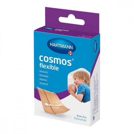 Das Produktfoto zeigt Cosmos Flexible 6 Cmx1 M Pflaster (1 stk) PZN 16823152