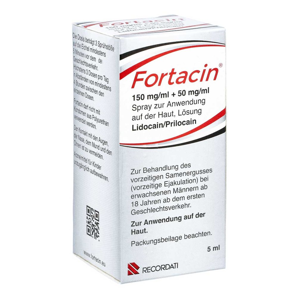 Fortacin 150 Mg/Ml + 50 Mg/Ml Spray Z.Anw.A.Haut (5 ml)