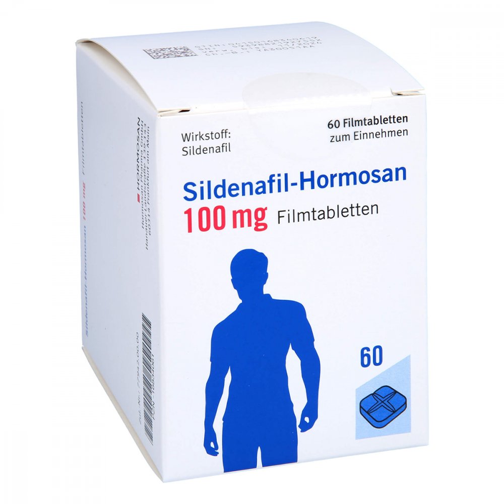 Sildenafil-Hormosan 100 Mg Filmtabletten (60 stk)