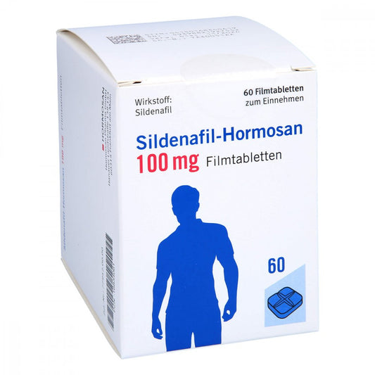 Sildenafil-Hormosan 100 Mg Filmtabletten (60 stk)